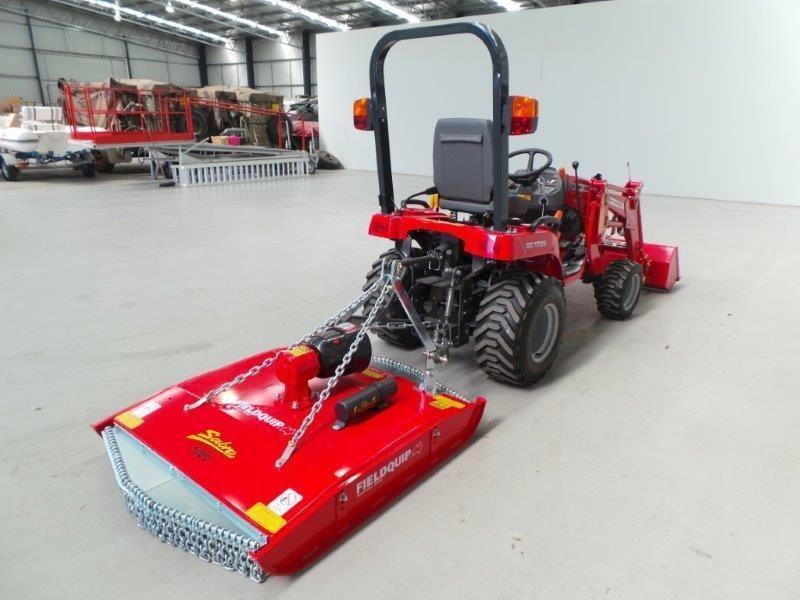 MASSEY FERGUSON GC1705 TRACTOR (LOADER & SLASHER PACKAGE) JTFD3676506 JUST HEAVY EQUIPMENT