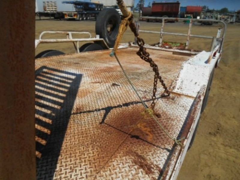 1983 Custom TagPlant(with ramps) Pig Trailer