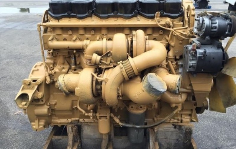 CATERPILLAR C15 ACERT REBUILT ENGINE JTFD4040797 JUST HEAVY EQUIPMENT