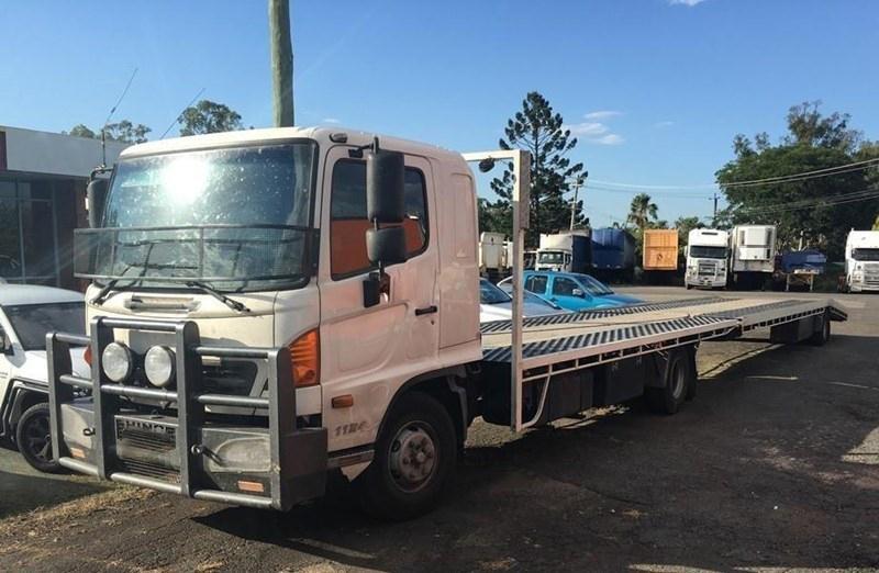 2012 HINO FD 1124 CAR CARRIER JTFD3873651 JUST TRUCKS