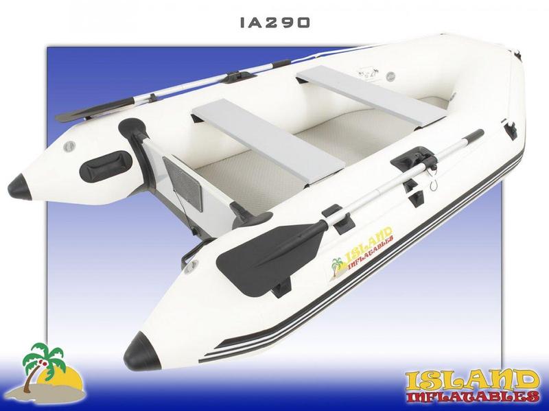 Island Inflatable IA290 with 5.8Hp Parsun Outboard