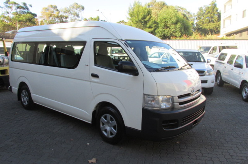 2009 TOYOTA HIACE COMMUTER KDH223R MY07 UPGRADE