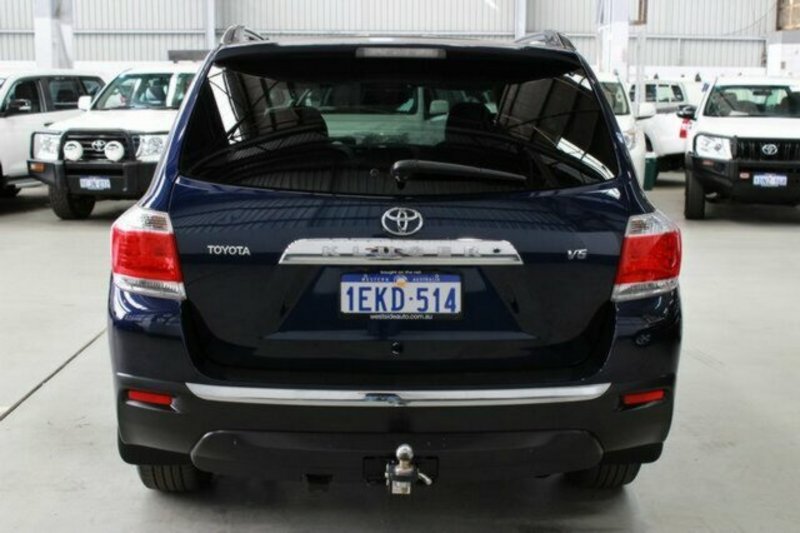 2012 TOYOTA KLUGER GRANDE (FWD) GSU40R MY11 UPGRADE