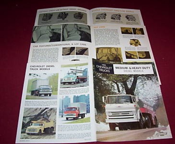 1965 CHEVROLET TRUCK BROCHURE JTM3315621 JUST PARTS