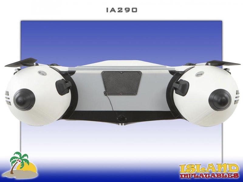 Island Inflatable IA290 with 5.8Hp Parsun Outboard