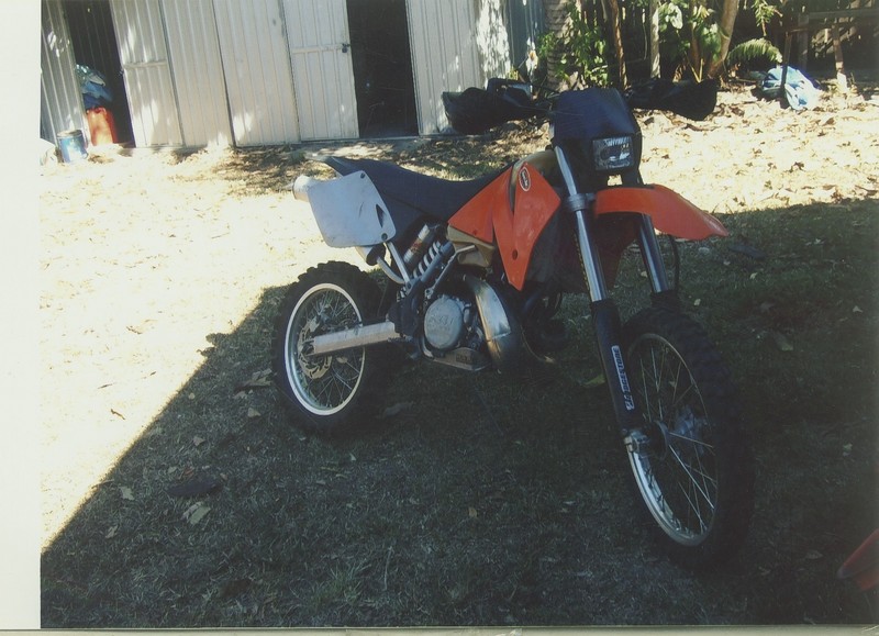 2001 KTM EXC 250 JBM1001669 JUST BIKES