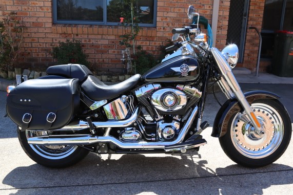 2015 harley-davidson flstf fat boy my15 cruiser