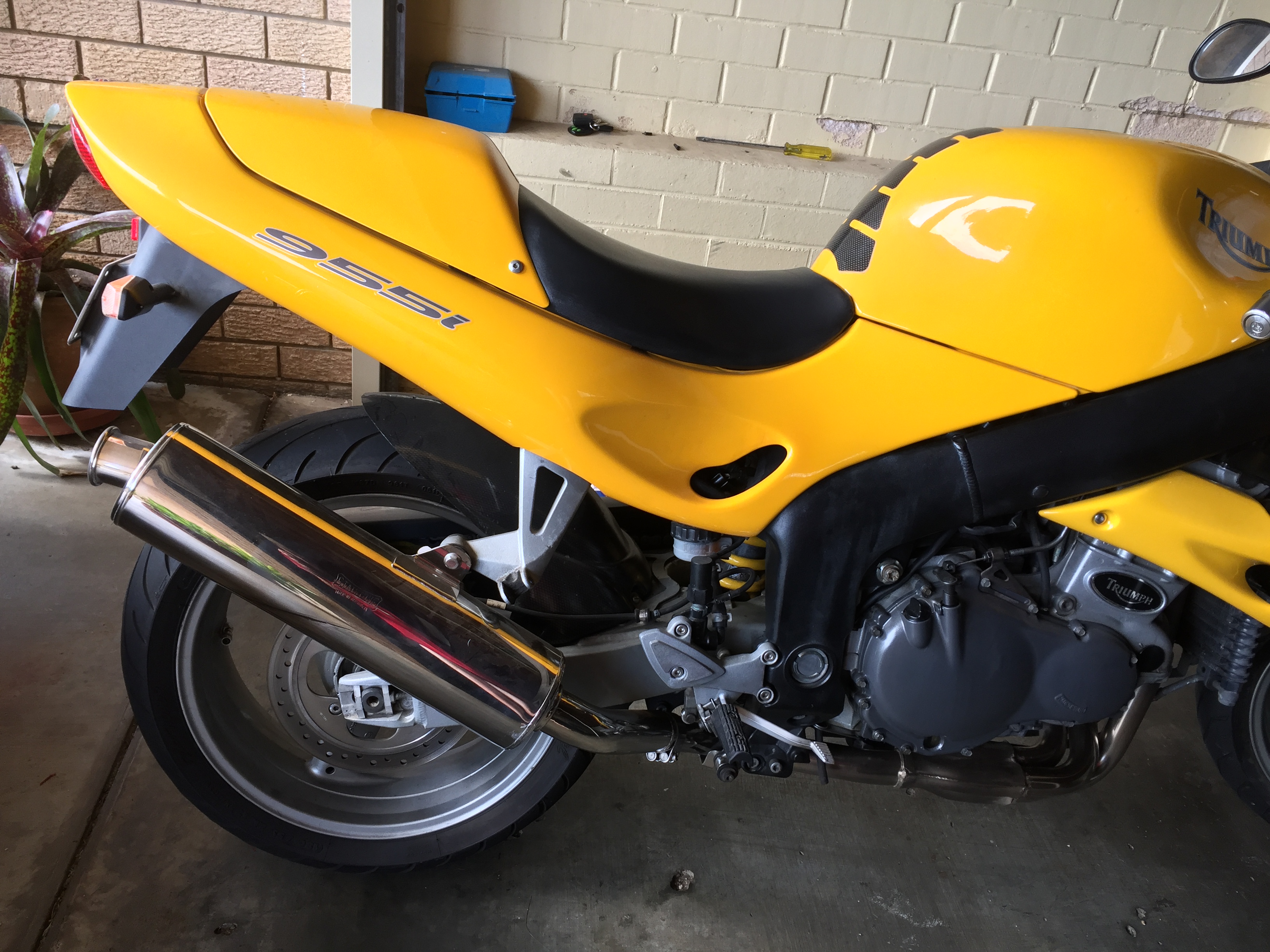 2000 TRIUMPH SPRINT RS 955I JBW5069724 JUST BIKES