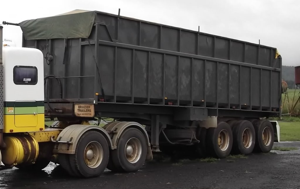 1995 BRAZIERS STEEL CHASSIS TIPPER JTW5048992 JUST TRUCKS