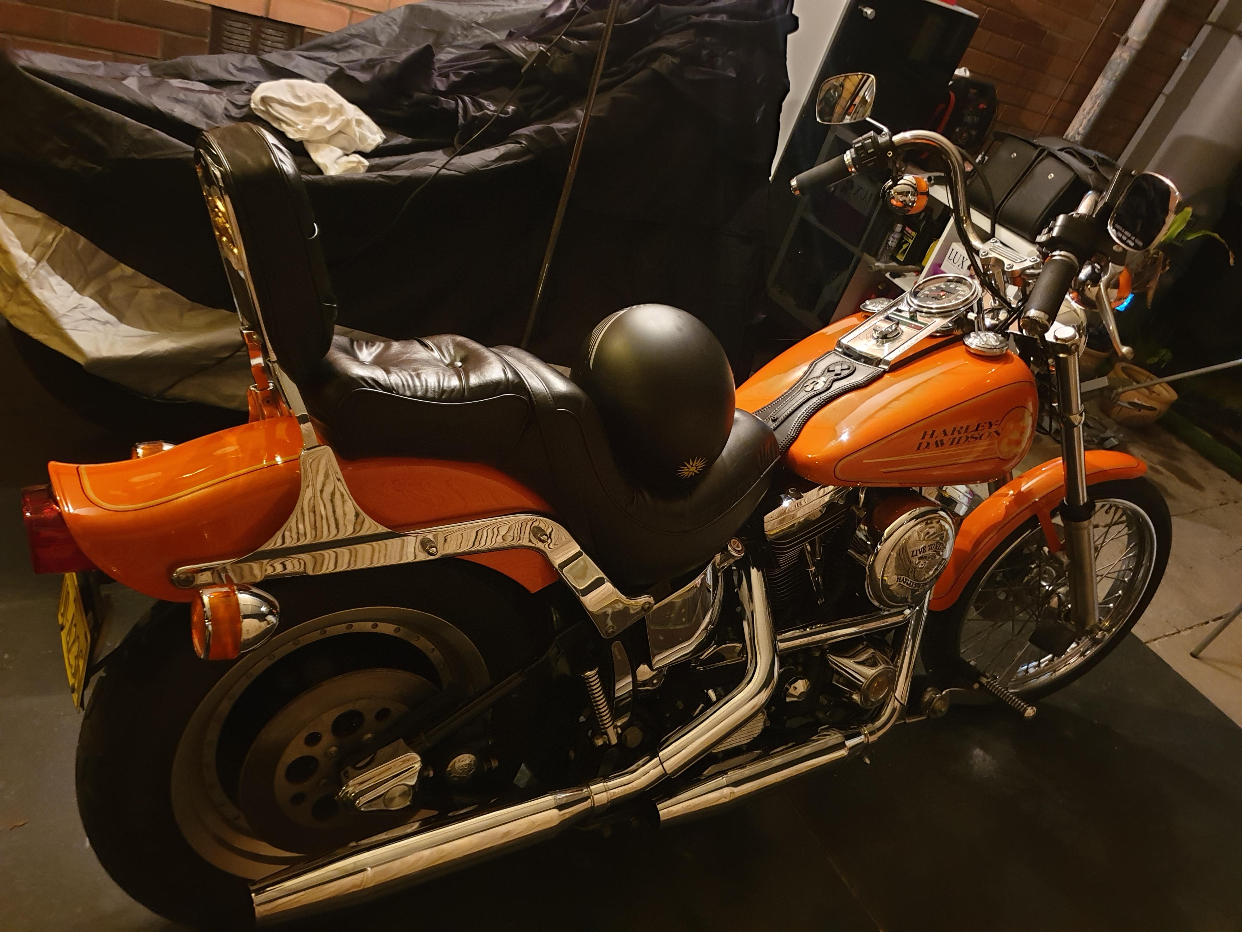 1993 Harley Davidson Fxstc Softail The Classic Bike Collectors Are Fighting For - uhm60c3