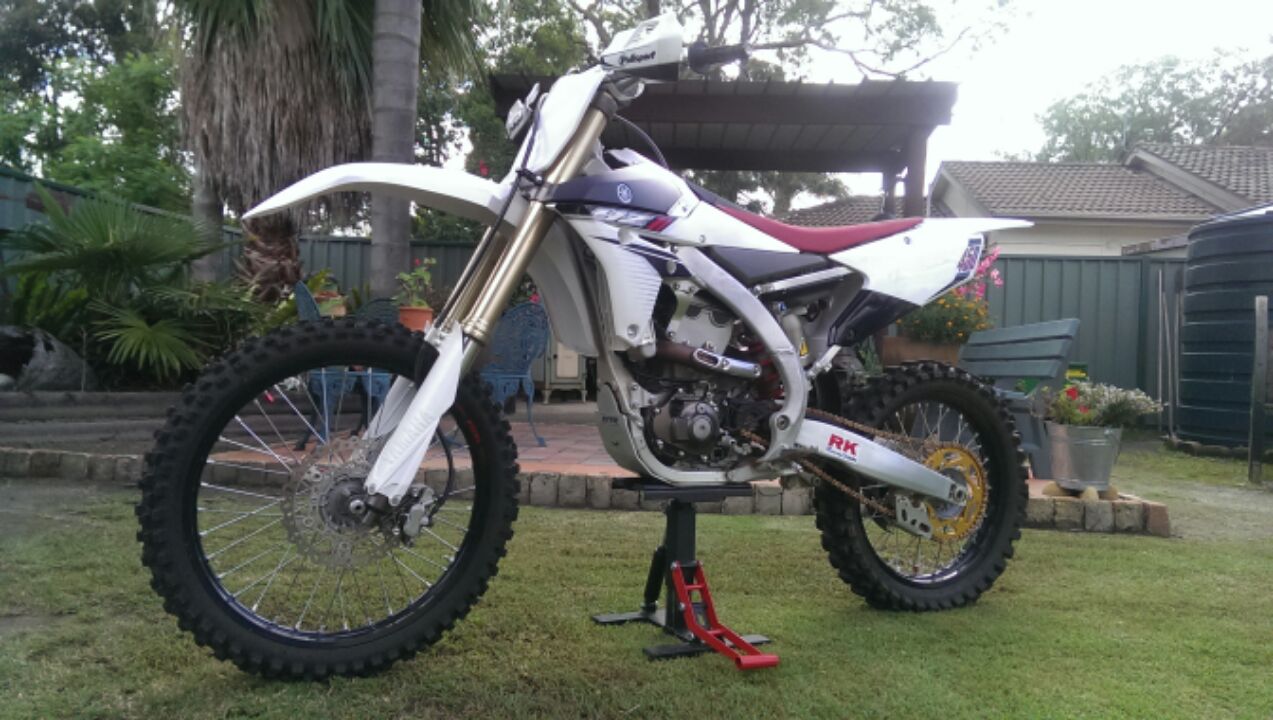 2014 YAMAHA YZ450F 14 MOTOCROSS JBW5020895 JUST BIKES