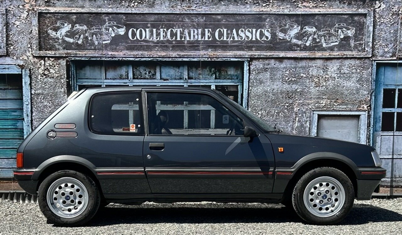 1987 peugeot 205 gti 5 sp manual 3d hatchback