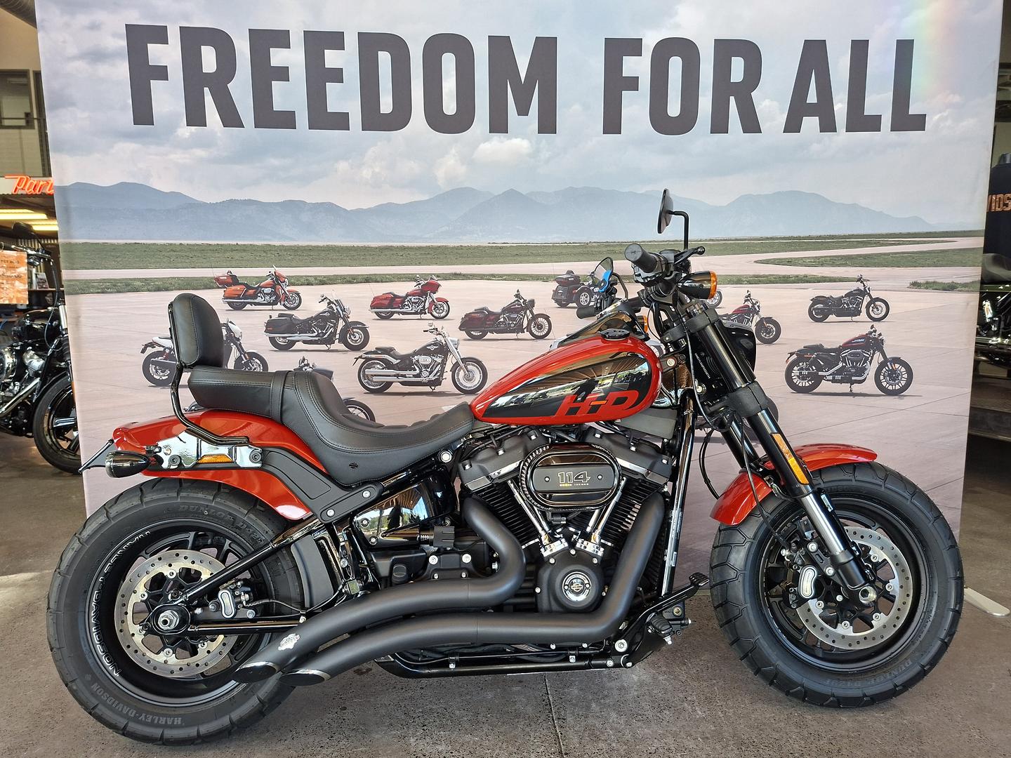 2023 harley-davidson fxfbs fat bob (114) cruiser