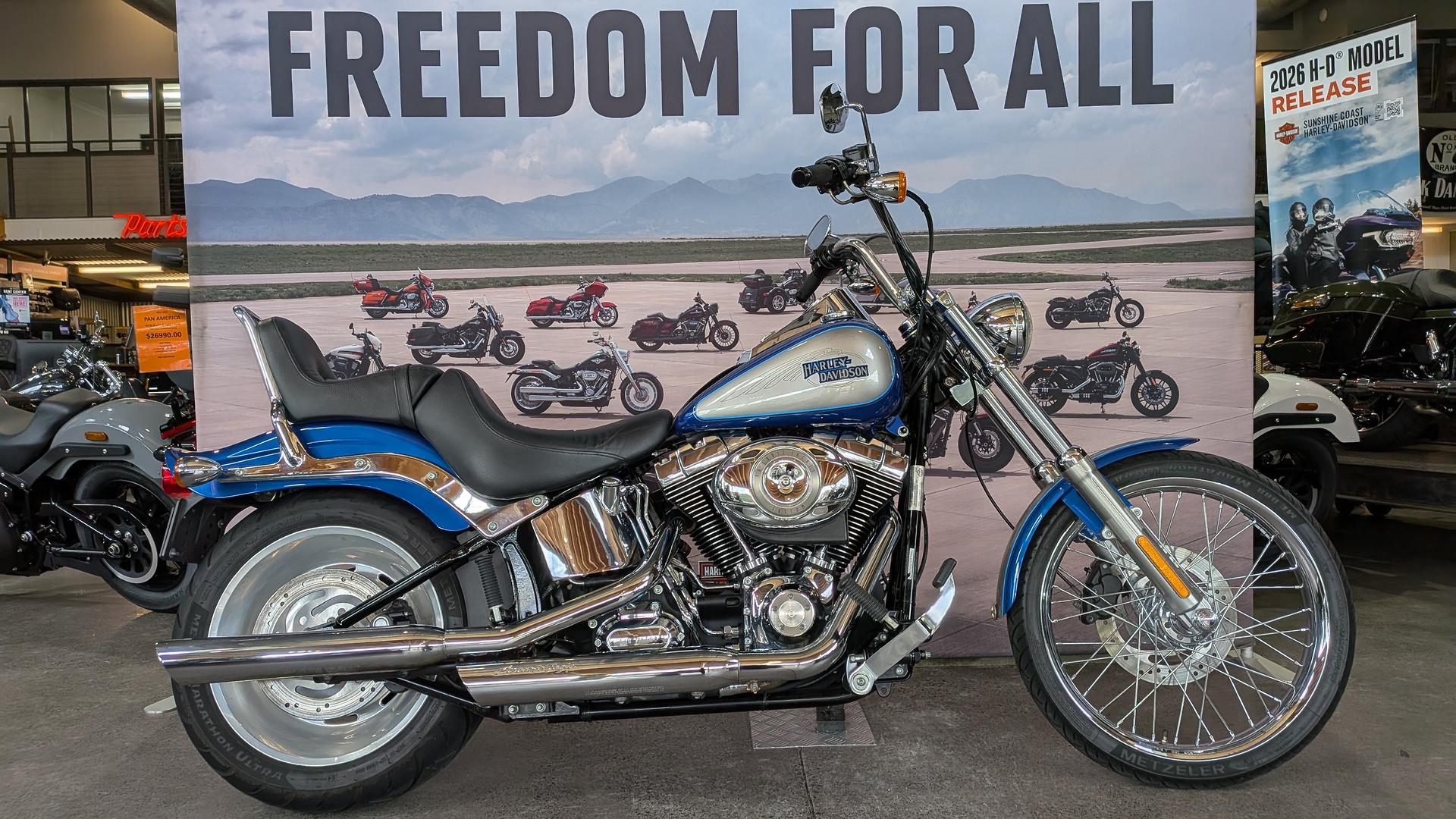 2009 harley-davidson fxstc softail custom cruiser