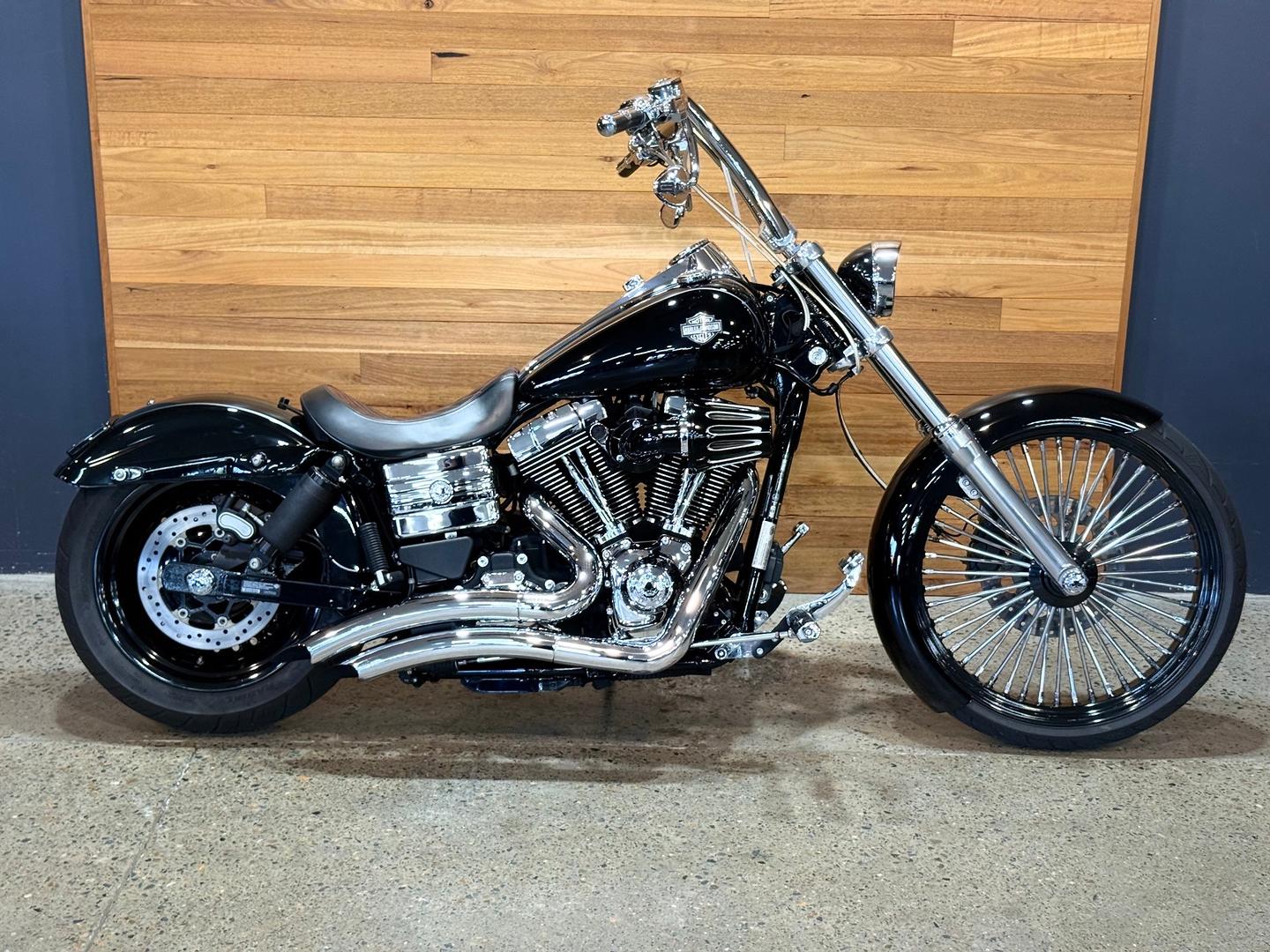 2014 harley-davidson fxdwg wide glide cruiser