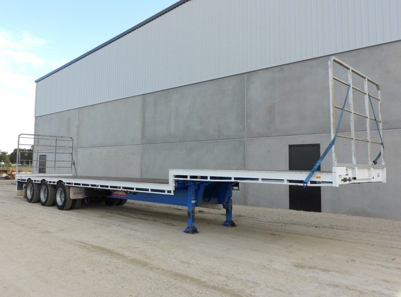 barker drop deck trailer