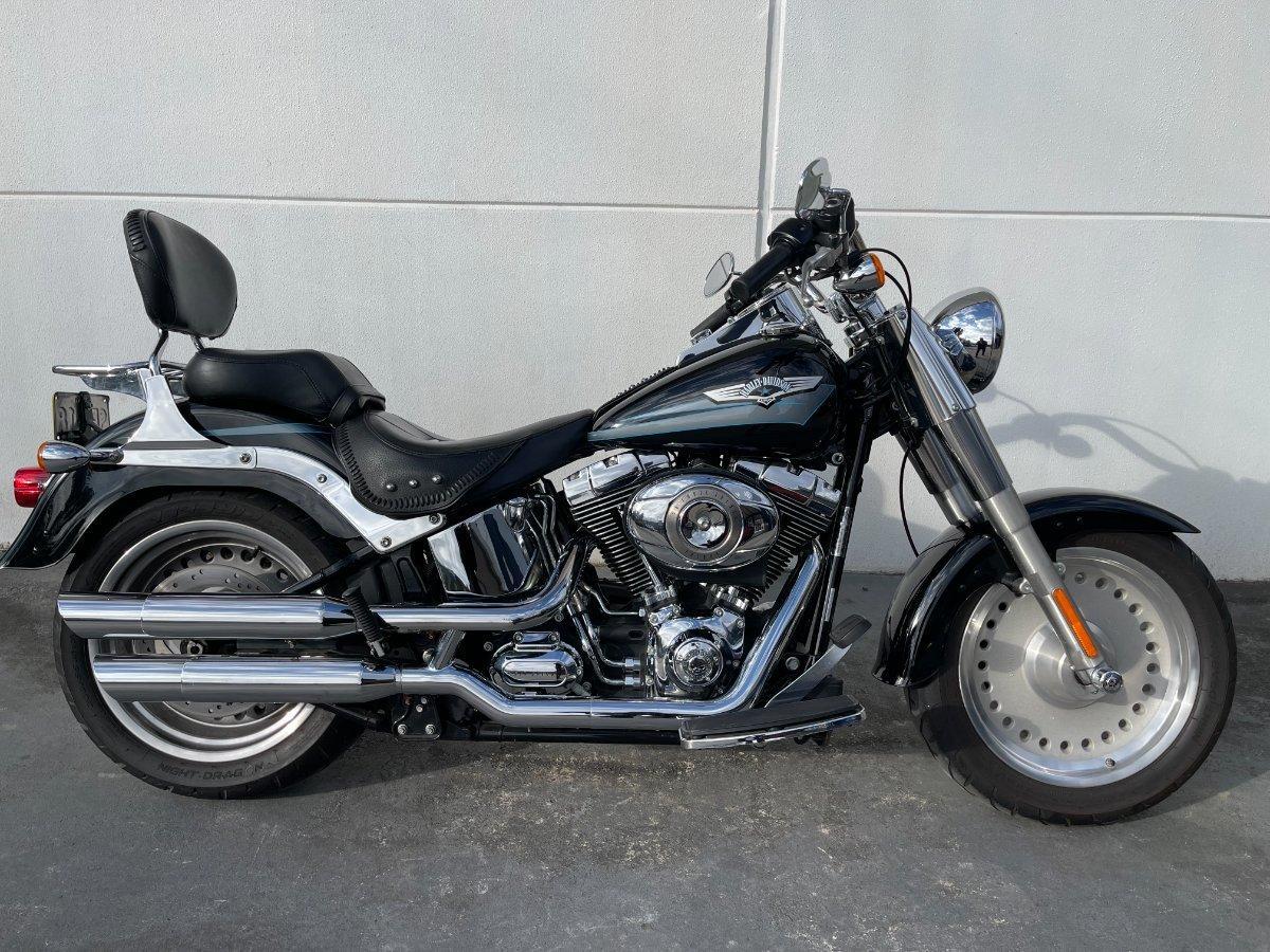 2007 harley-davidson flstf fat boy cruiser