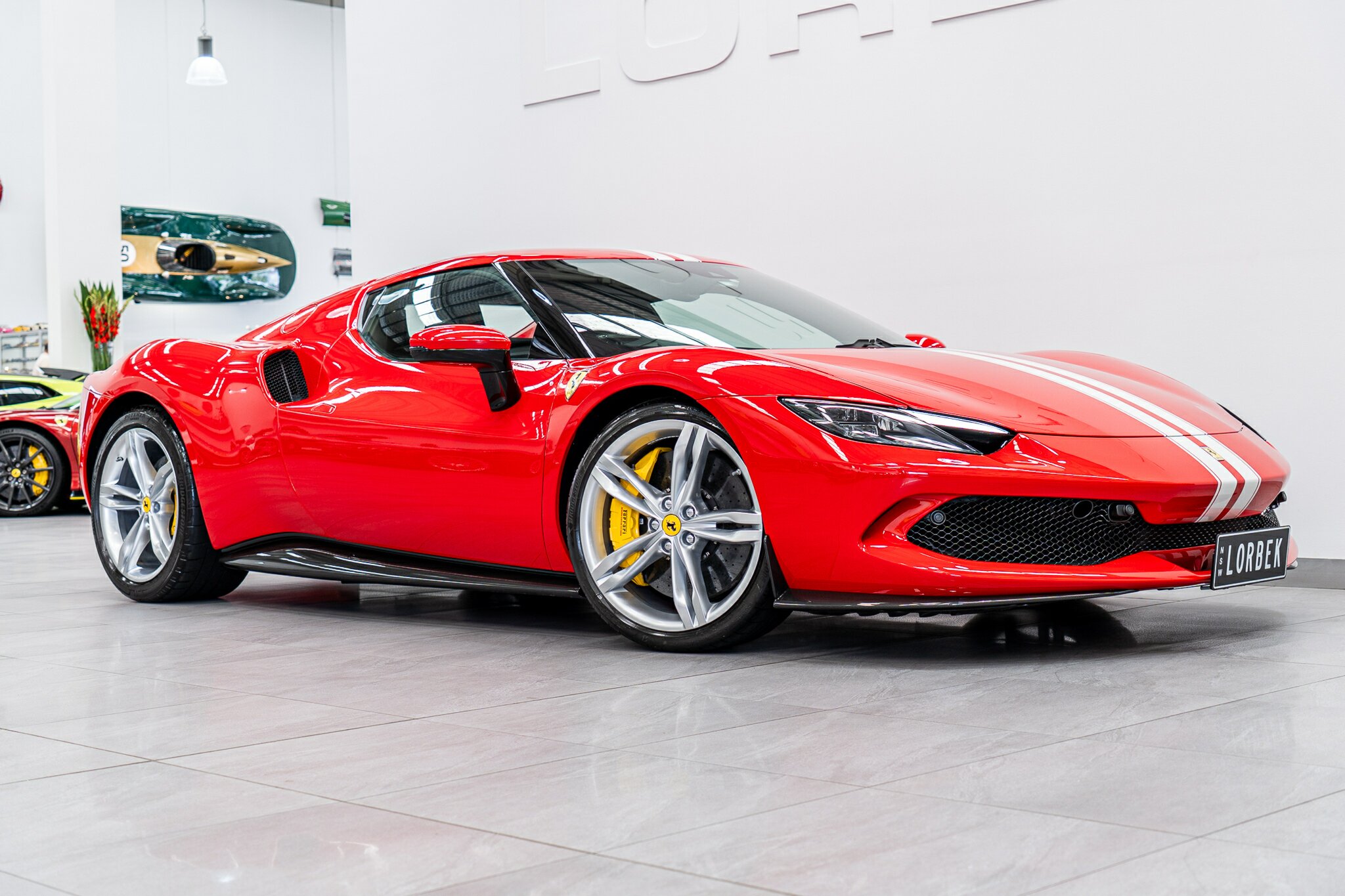 2023 ferrari 296 f171 gtb (phev) 8 sp auto dual cl sports sedan