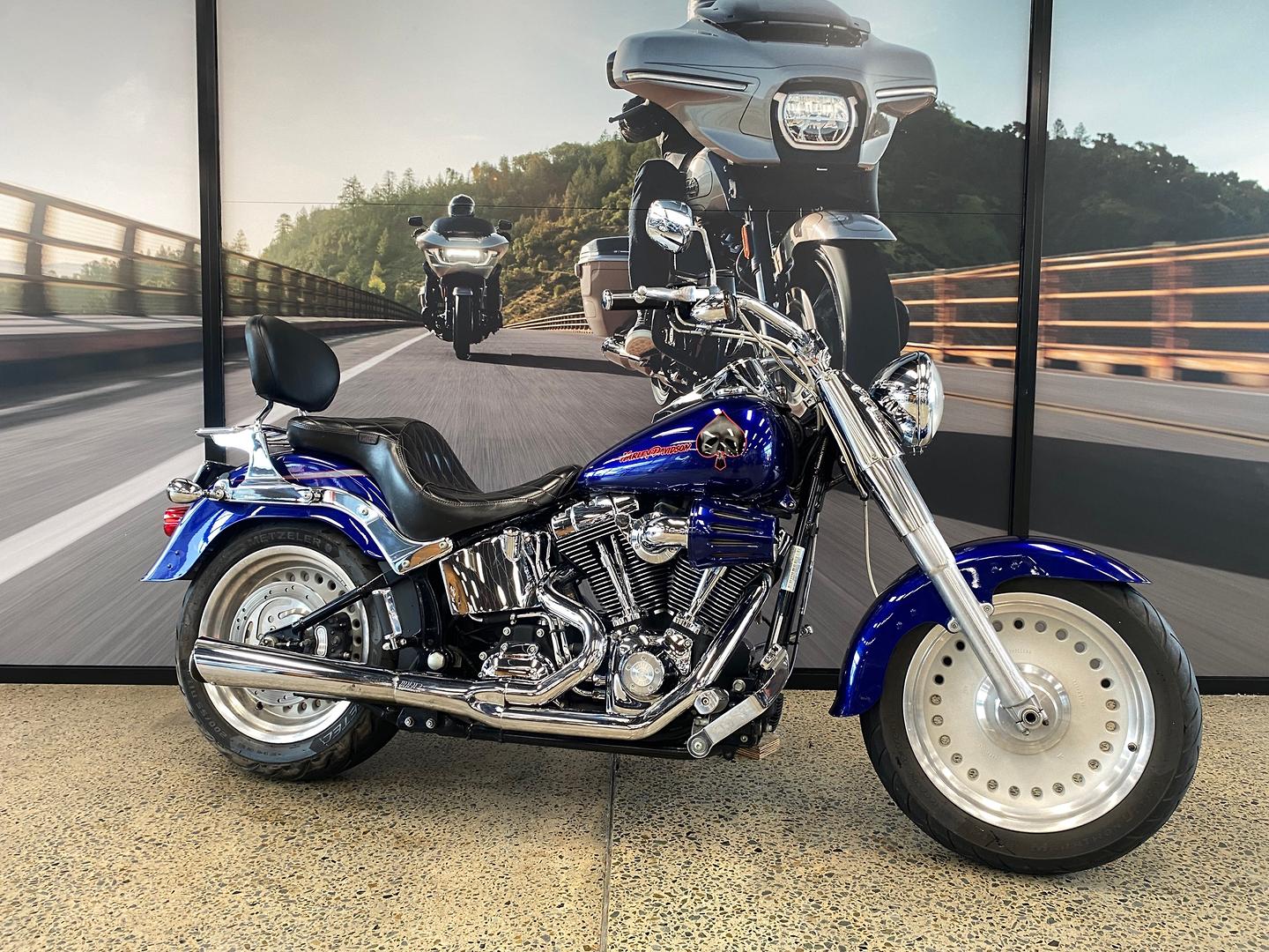 2007 harley-davidson flstf fat boy cruiser