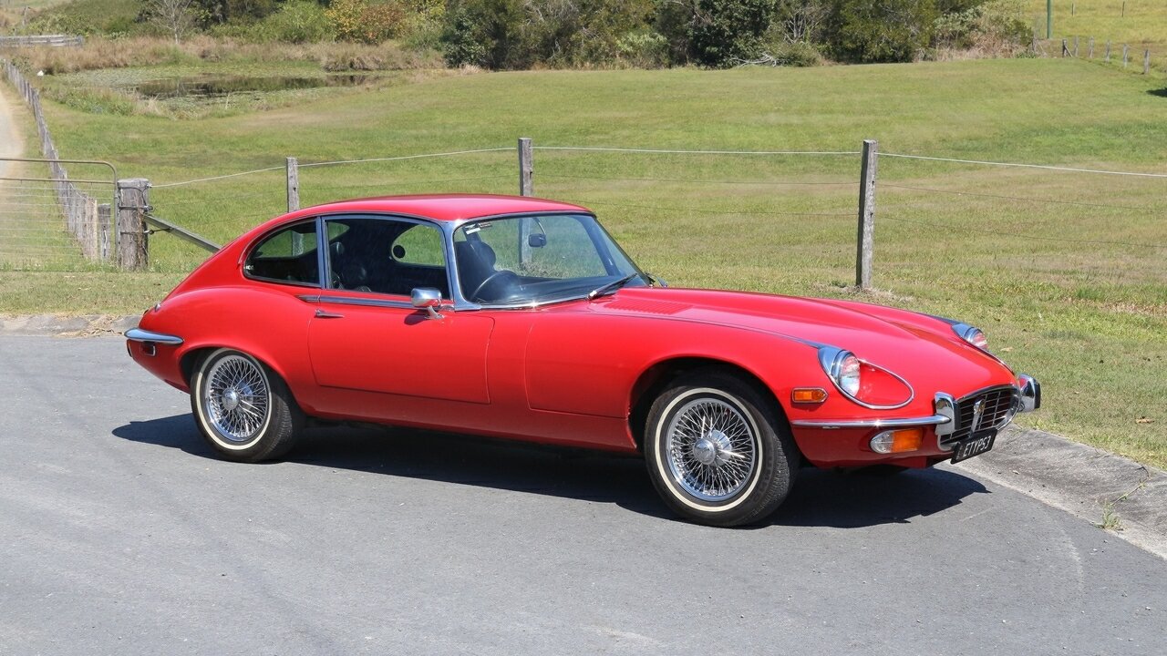 1972 jaguar e type series 3 2+2 5.3 4 sp manual 2d coupe