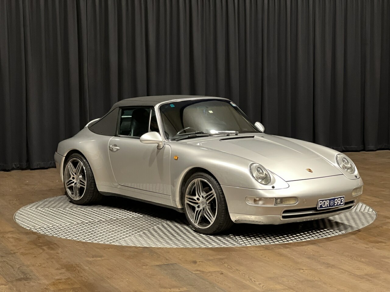 1997 porsche 911 (993) carrera 6 sp manual 2d cabriolet
