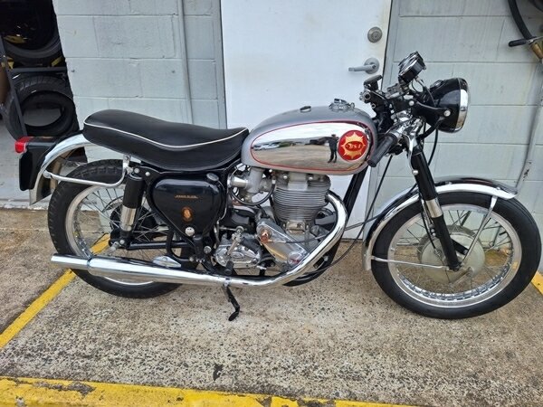 1956 bsa dbd34 goldstar road