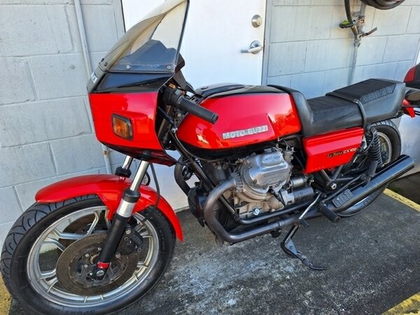 1981 moto guzzi cx100 road