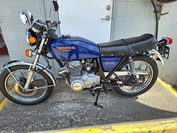 1977 honda cb400f road