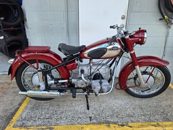 1953 zundapp ks601 road