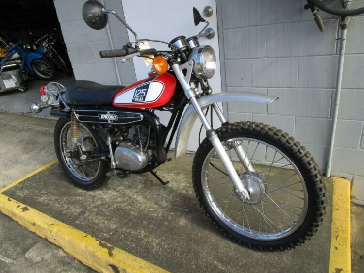 1975 yamaha dt125 road