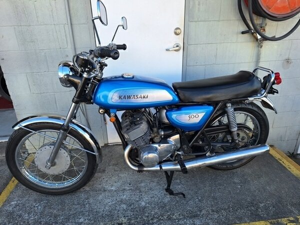 1971 kawasaki h1 500 road