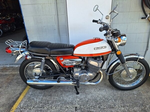 1972 suzuki t500 road