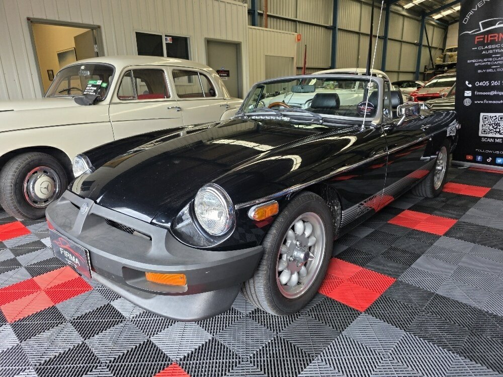 1980 mg mgb limited edition 4 sp manual + o/drive convertible