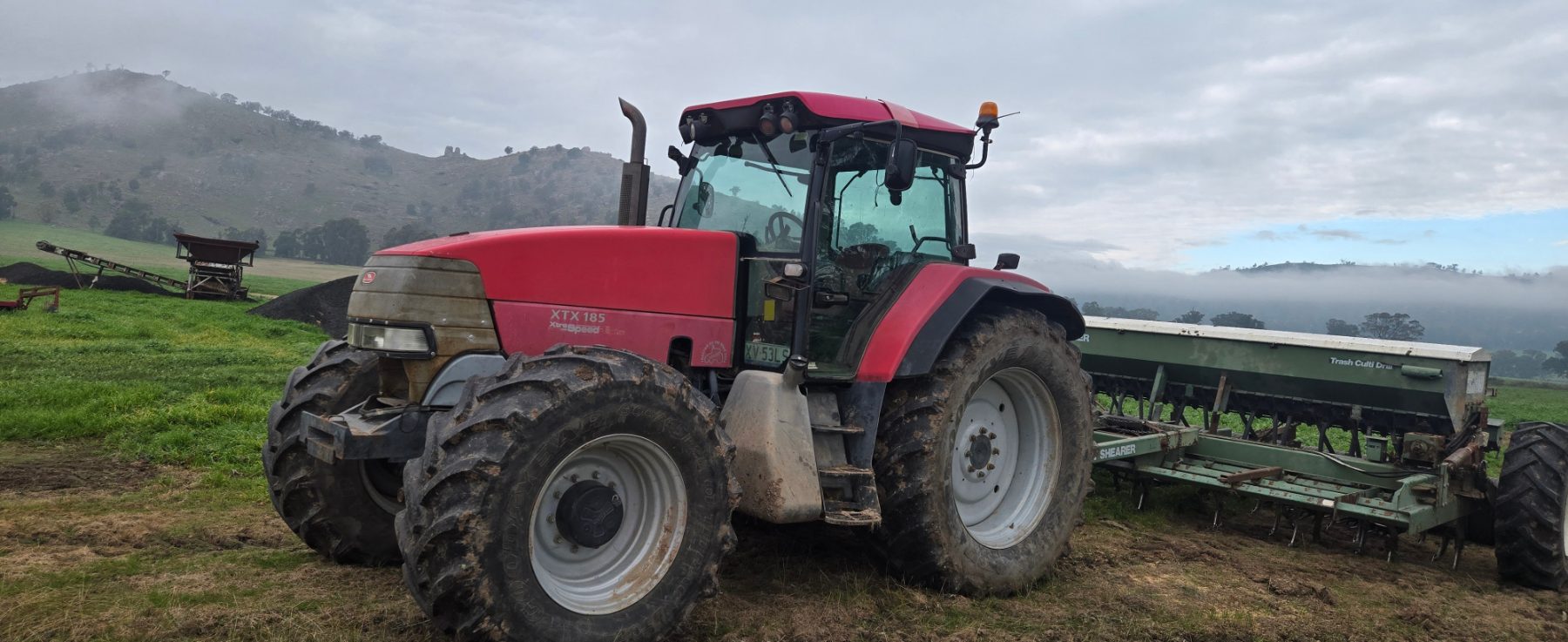 2009 mccormick xtx-185 tractor