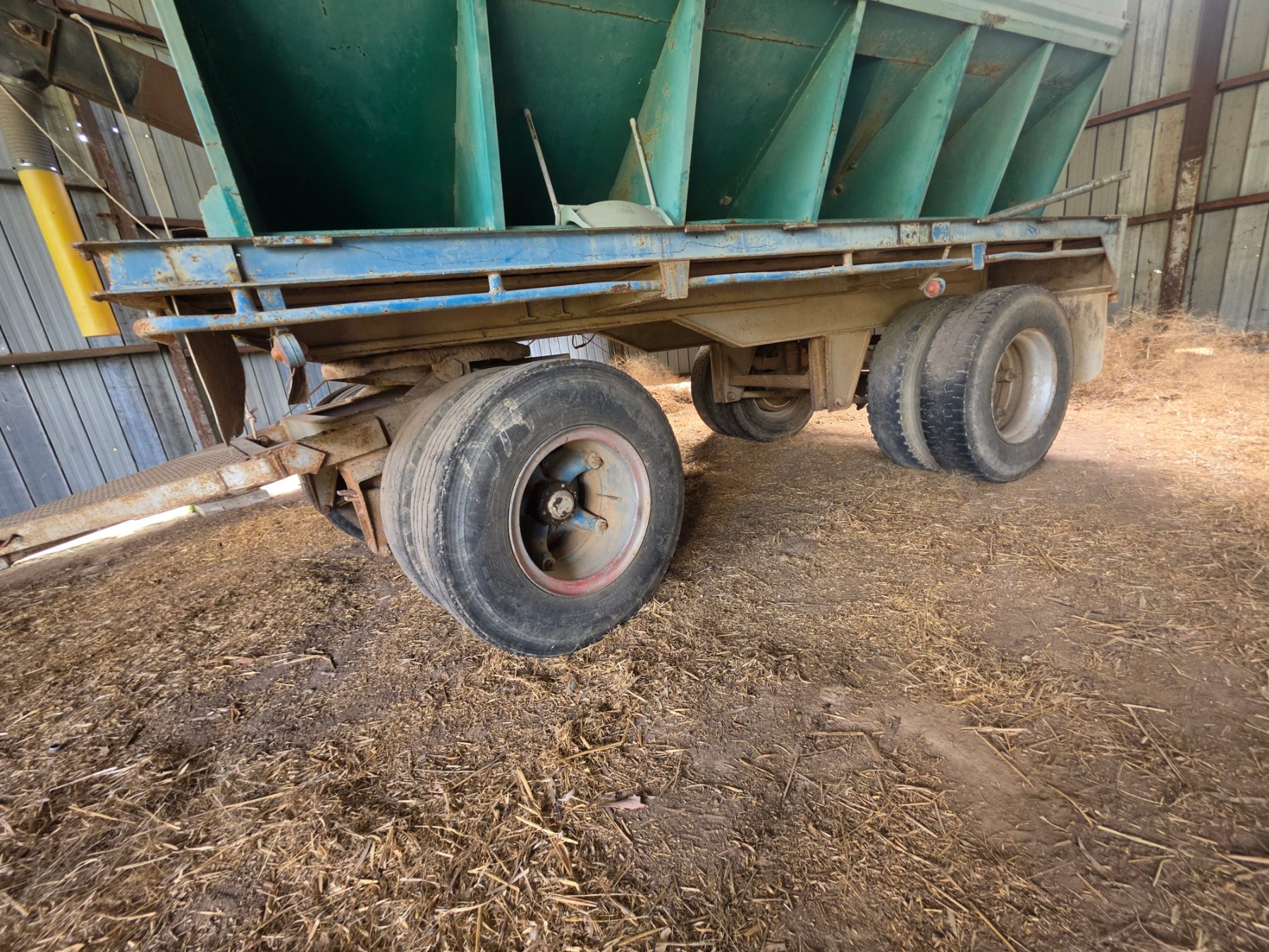 solid 14x8 dog trailer
