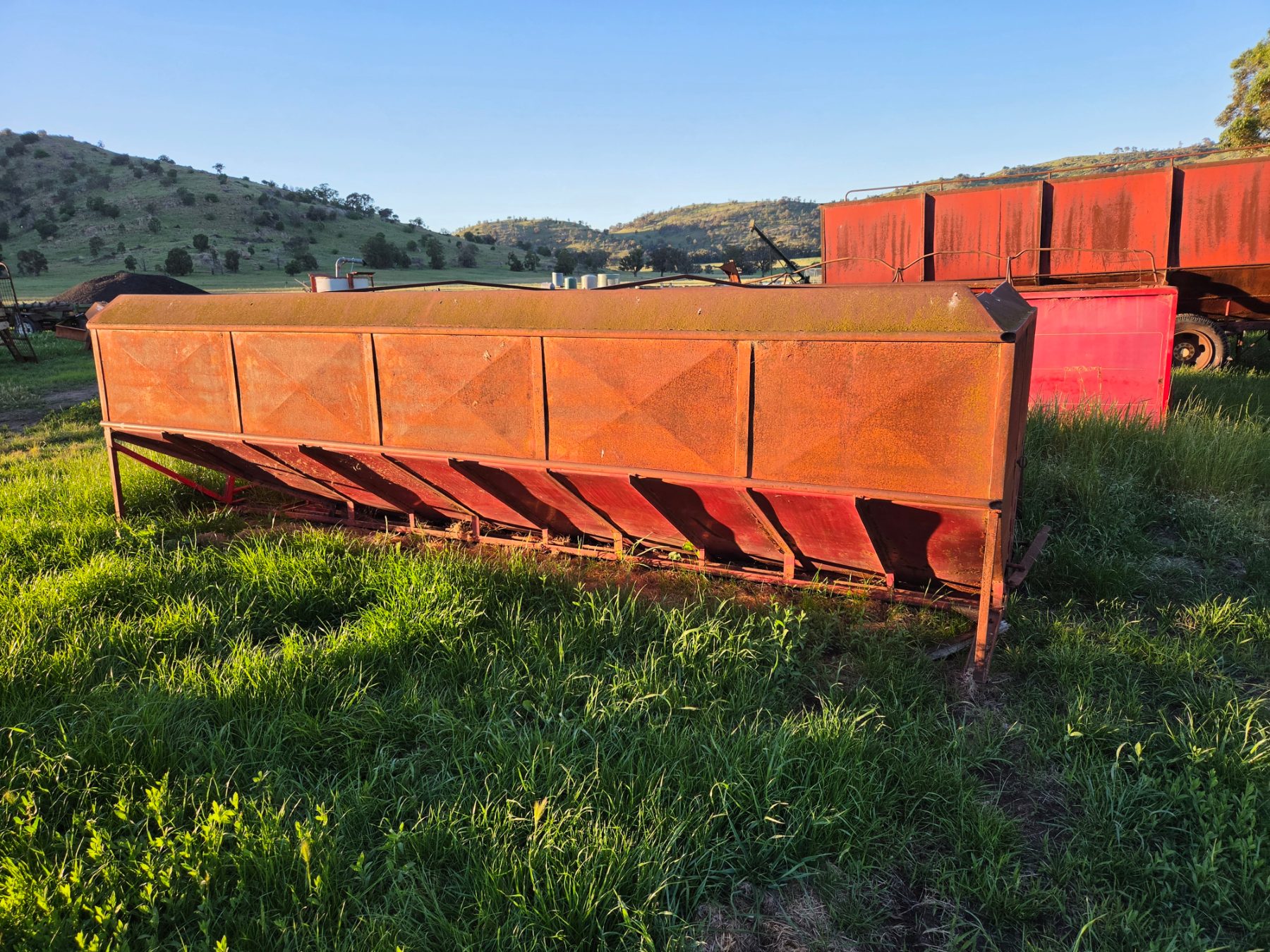 16ft 3 section grain bin
