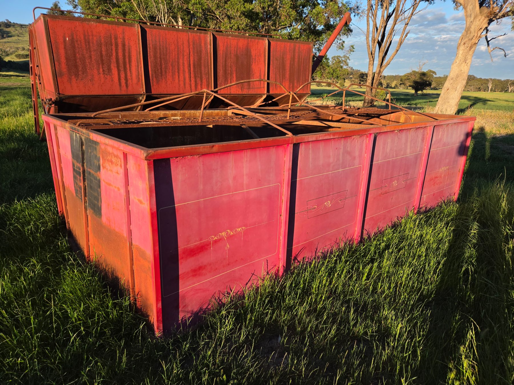 18ft truck grain bin