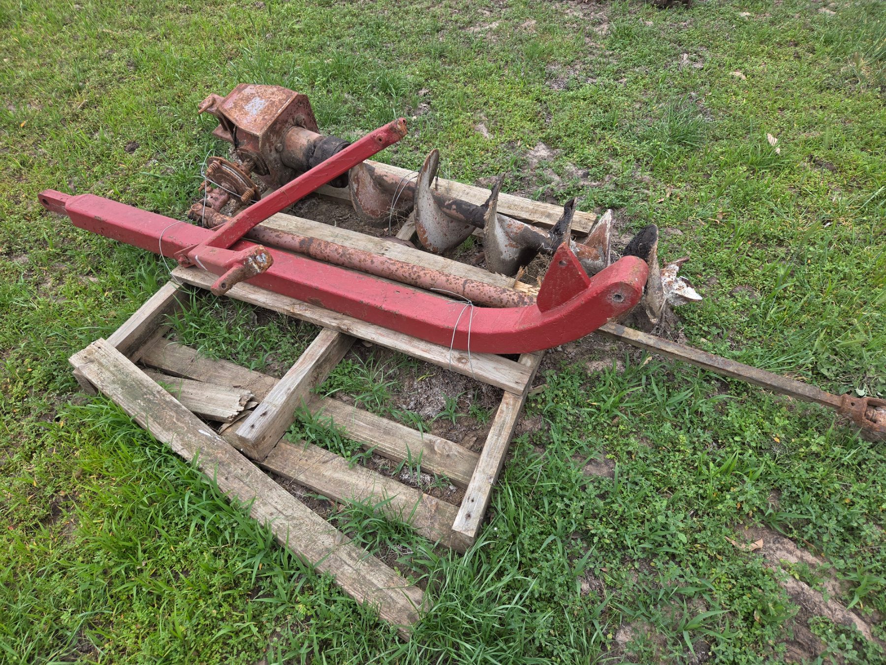 ih 3pl posthole digger