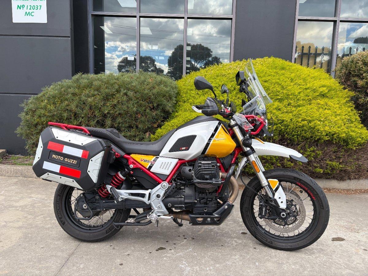 2021 moto guzzi v85 tt dual sports