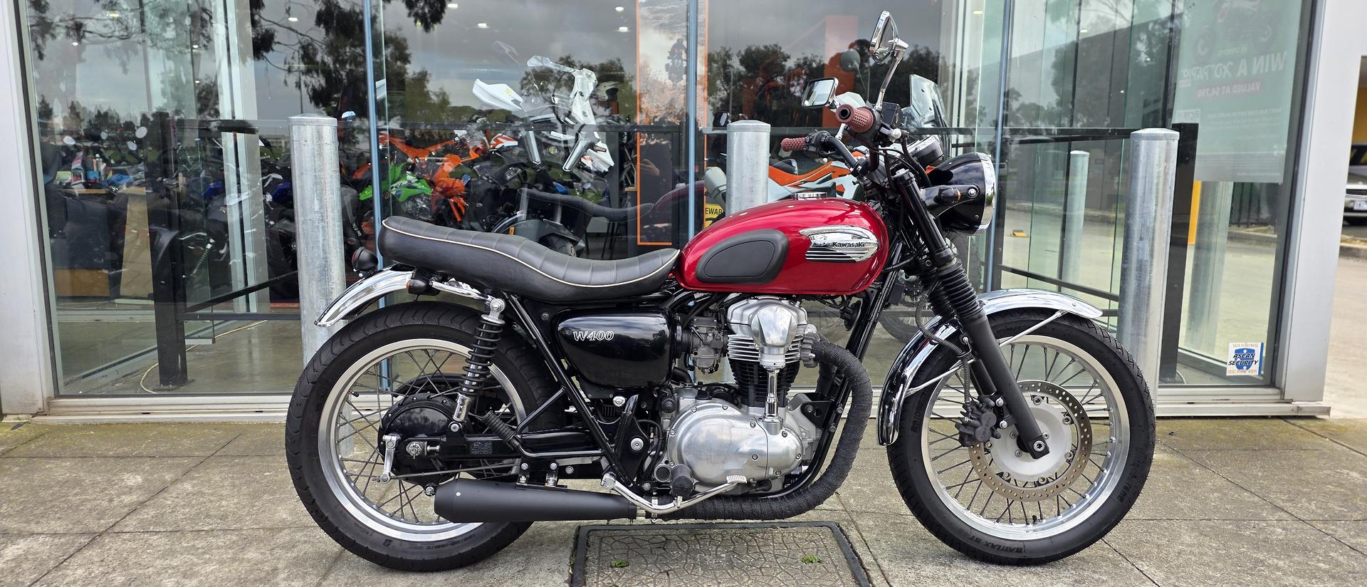 2008 kawasaki w400 road