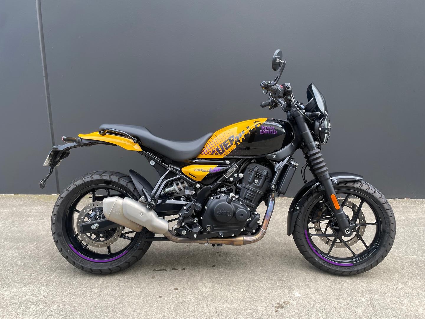 2025 royal enfield guerilla 450 road