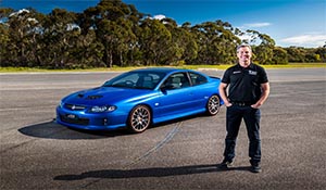 Craig Lowndes reveals complete Holden Projext Monaro prize car.