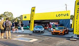 Lotus celebrates at Mount Panorama