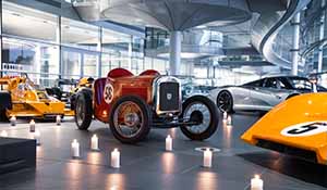 McLaren unveils statue of founder