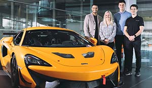 Aussie scores McLaren development drive