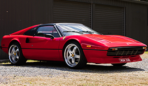 Ferrari 308 GTSi, JWF Milano to be auctioned