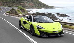 McLaren 600LT Spider arrives
