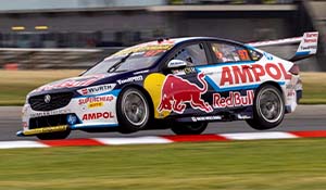 Final hot lap in a Holden supercar to be won