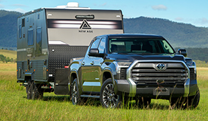 Toyota Tundra and New Age caravan to be won in 2025 NTI raffle