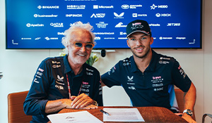 Pierre Gasly extends contract with Alpine F1